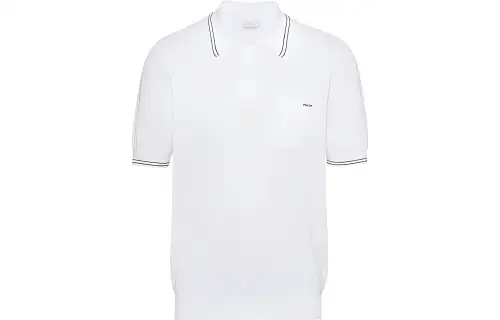 PRADA SS21 Polo Shirt Men's White