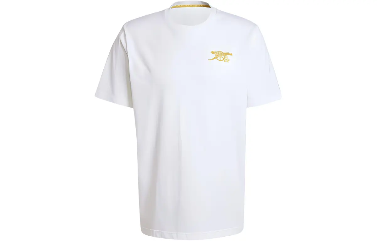 Adidas ULT T-Shirts Men's White Crew Neck Moderate Straight Fit