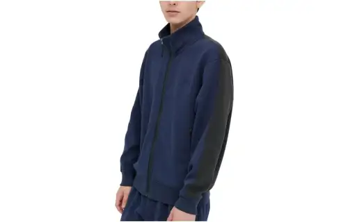 UNIQLO Jackets Unisex Blue Turtleneck Moderate Other