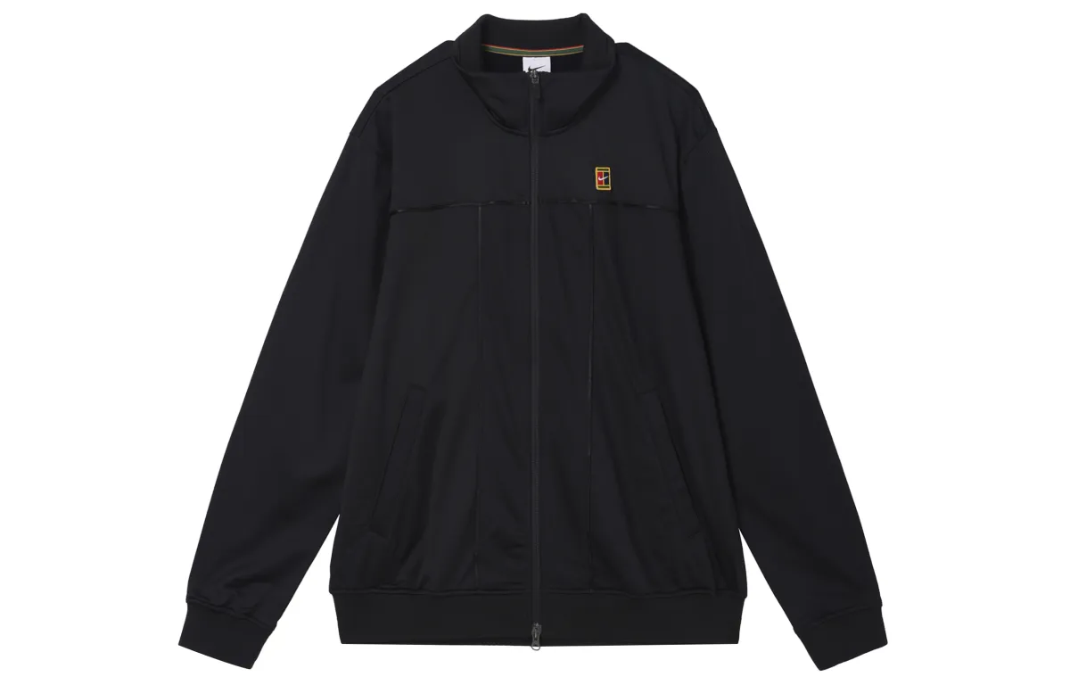 Nike Jackets Men's Black Stand Collar Moderate Other