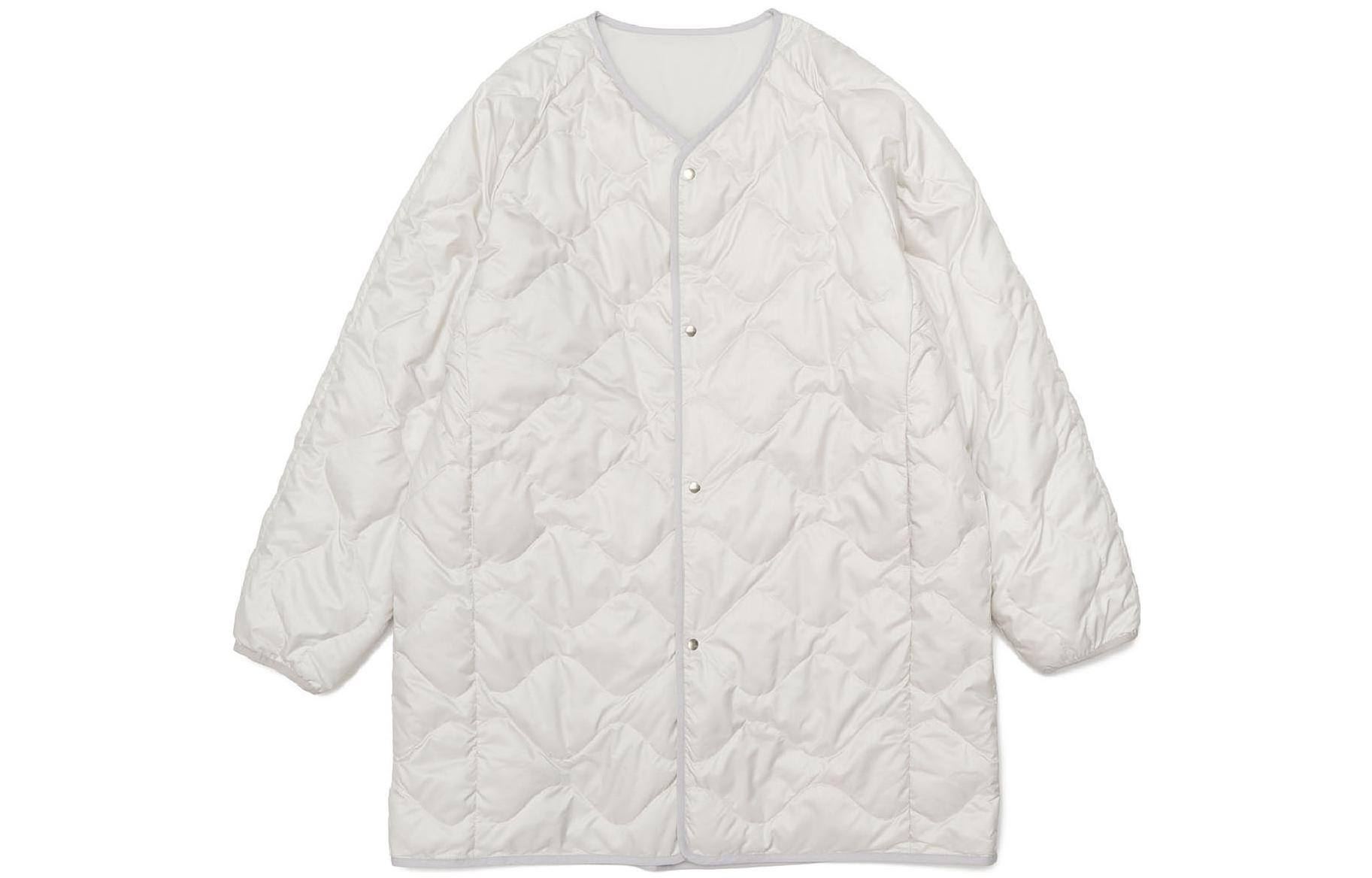 Мужская куртка nanamica REVERSIBLE DOWN COAT (черная) — Черный — фото 8
