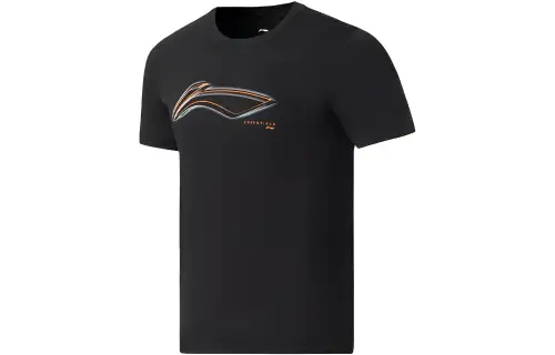 Li Ning Fitness Series T Shirt Men's Black