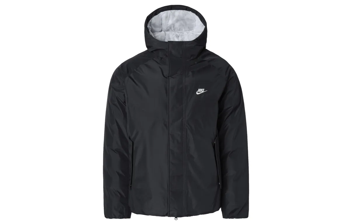 Nike Jackets Men's Black Hooded Moderate Other