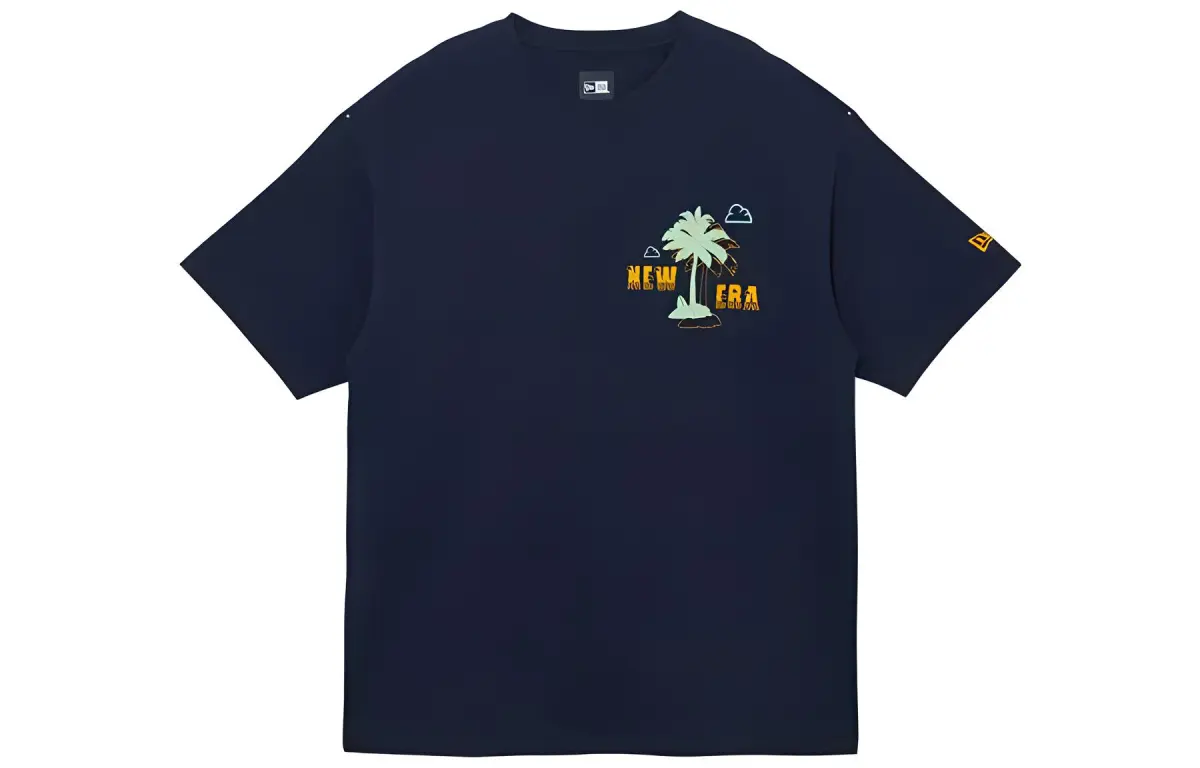 New Era SS22 T Shirt Unisex Navy Blue