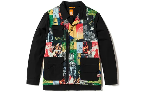 Timberland Jackets Unisex Multicolor Lapel Moderate Other