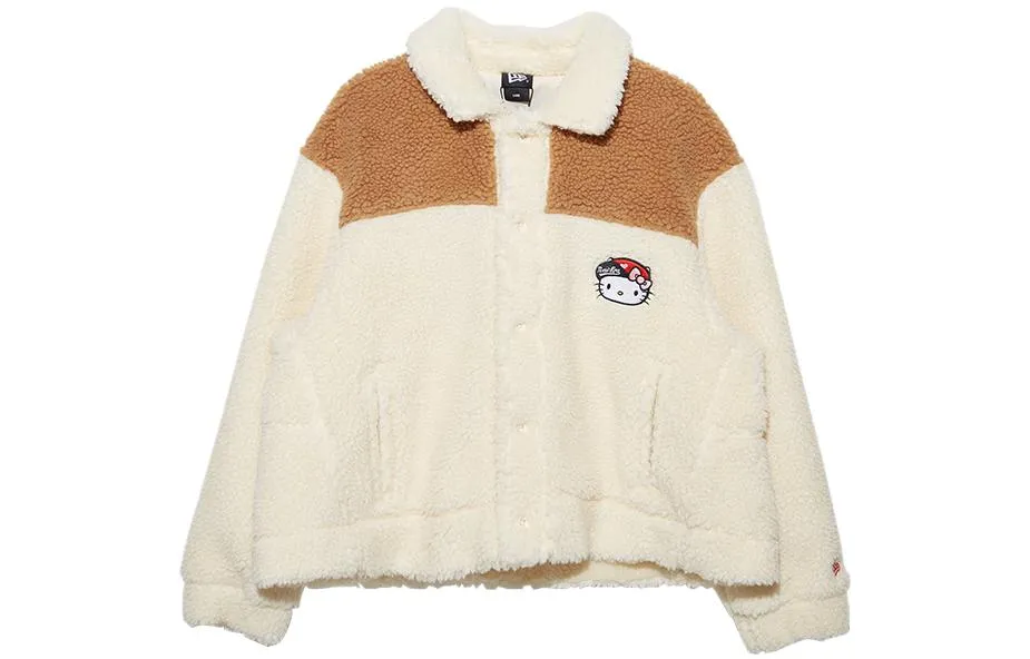 New Era Jacket Unisex Ivory White
