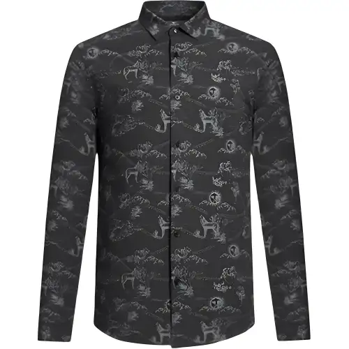 Adidas Originals Shirts Men's Pointed Collar Moderate