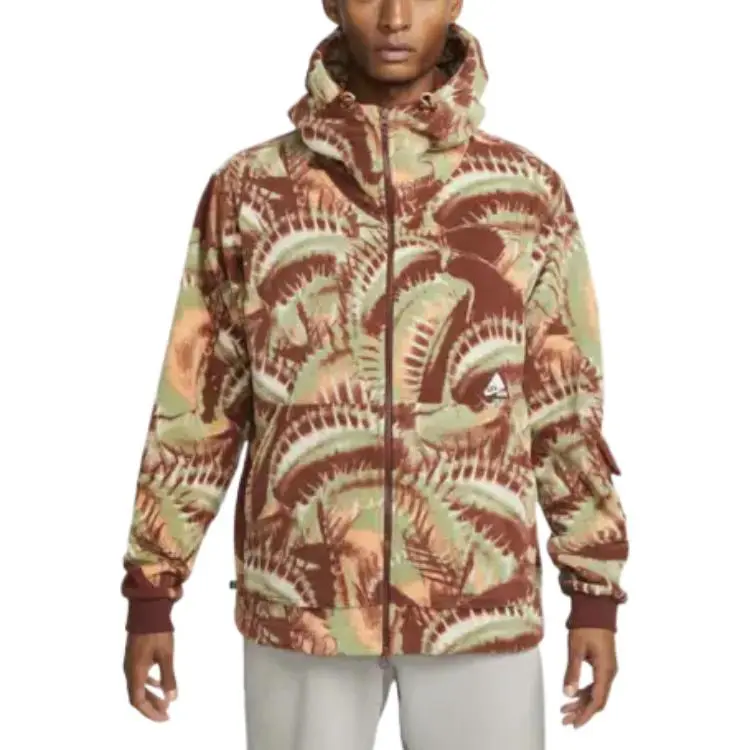 Nike Jackets Men's Brown Hooded Moderate Other
