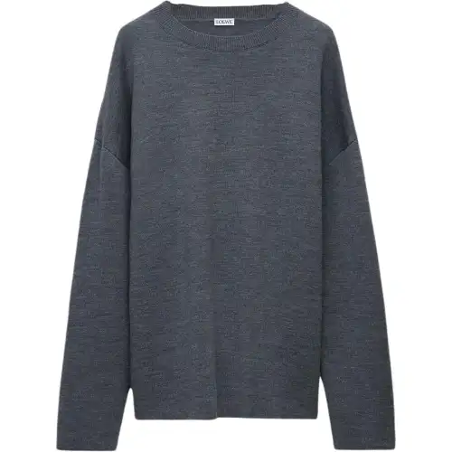LOEWE Patch Detailed Crewneck Jumper
