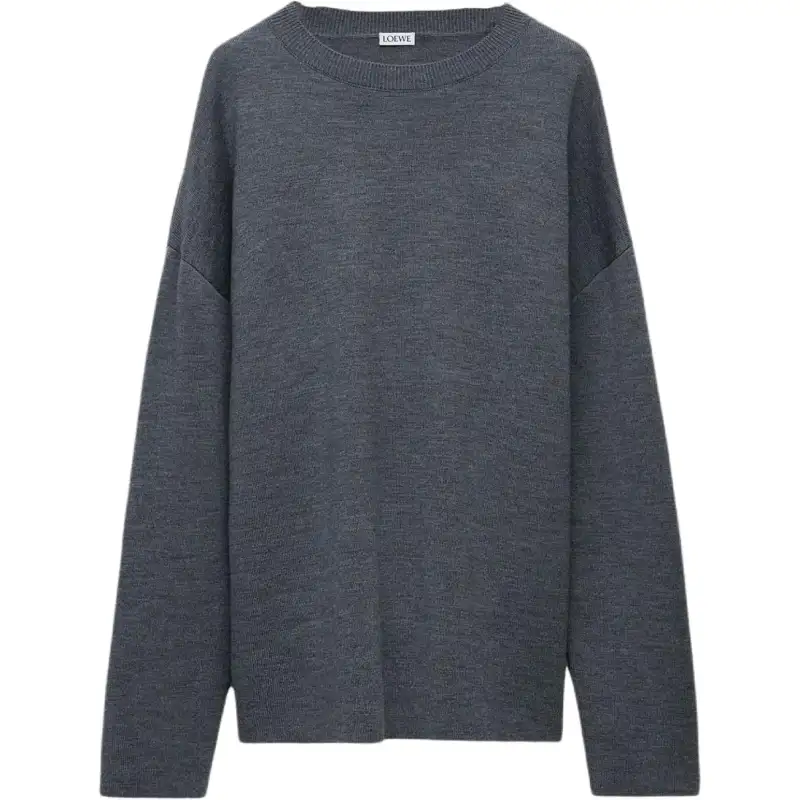 LOEWE Patch Detailed Crewneck Jumper