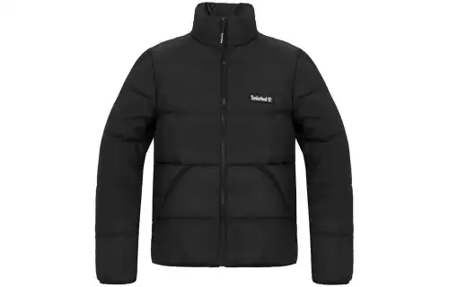 Timberland Jackets Men's Black Stand Collar Thickened Other