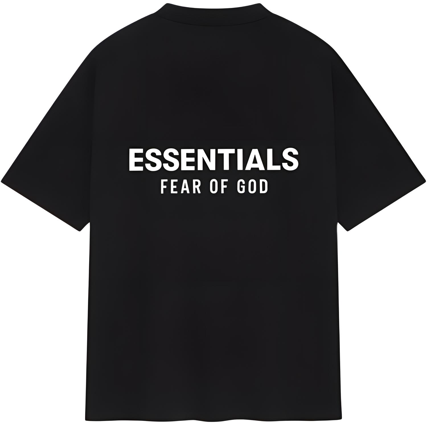 Мужская футболка Fear of God Essentials ALWAYS ON (темно-серая)