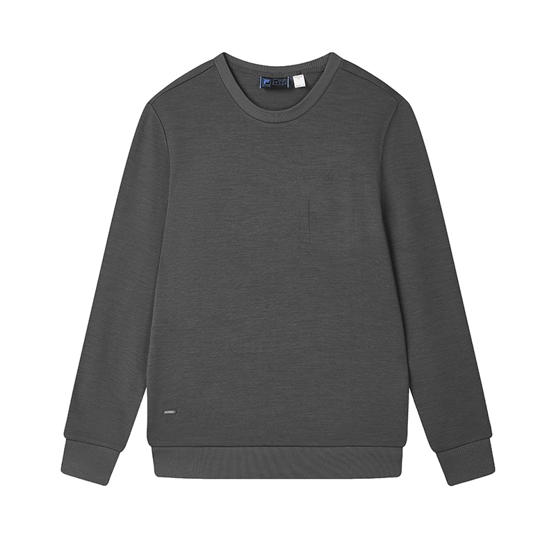 Мужское худи Fila Lifestyle Blue (серое)