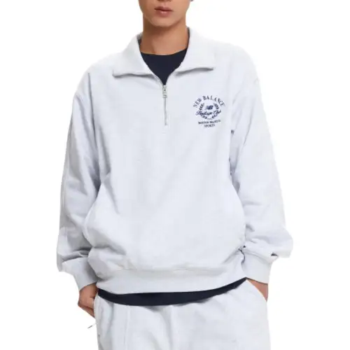 New Balance Sweatshirt Unisex Light Gray