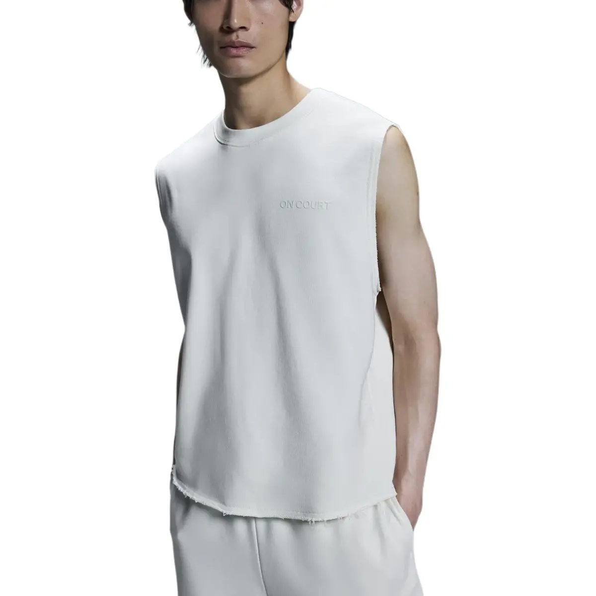 On Club Crew Tank Top Men's White