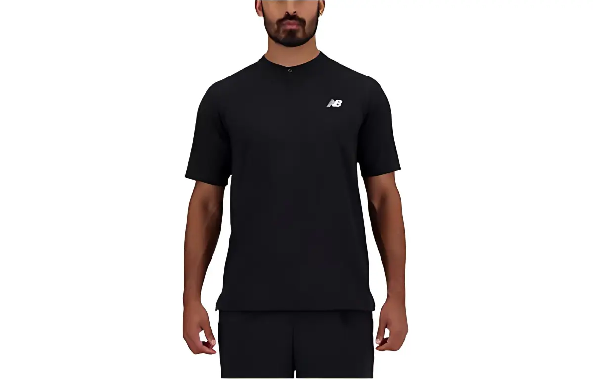 New Balance Tournament Top T Shirt Men's Black