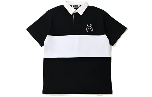 A BATHING APE Shark Series Polo Shirt Men's