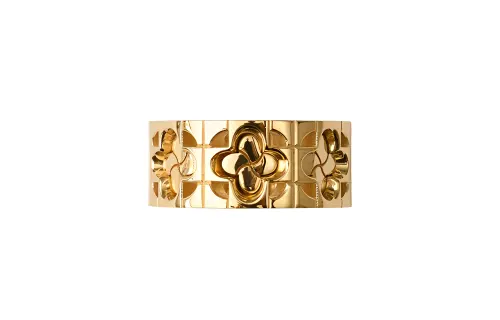 Burberry Silver Gilded Rings Women's Gold