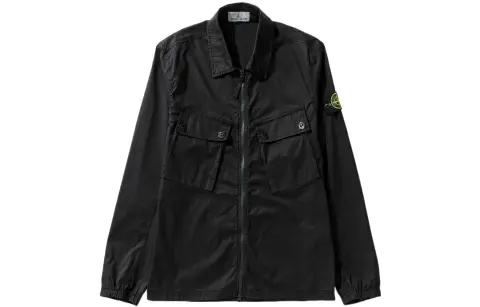 STONE ISLAND Jacket Men's Black