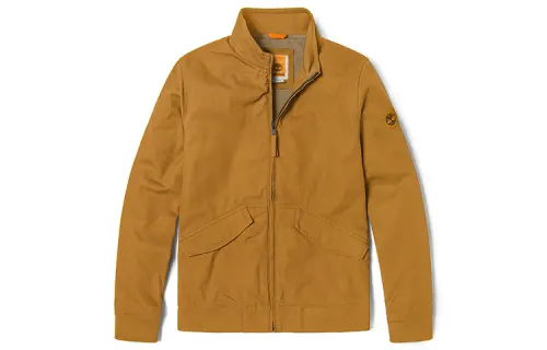 Timberland Jackets Men's Wheat Stand Collar Moderate Straight Fit