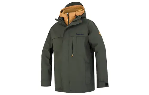 Timberland Jackets Men's Green Hooded Moderate Other