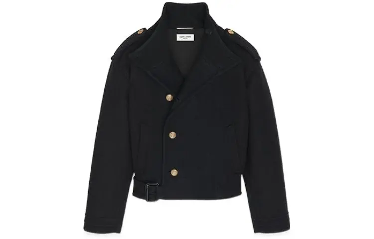 SAINT LAURENT FW22 Jackets & Coats Men's Black