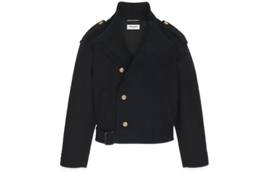 SAINT LAURENT FW22 Jackets & Coats Men's Black