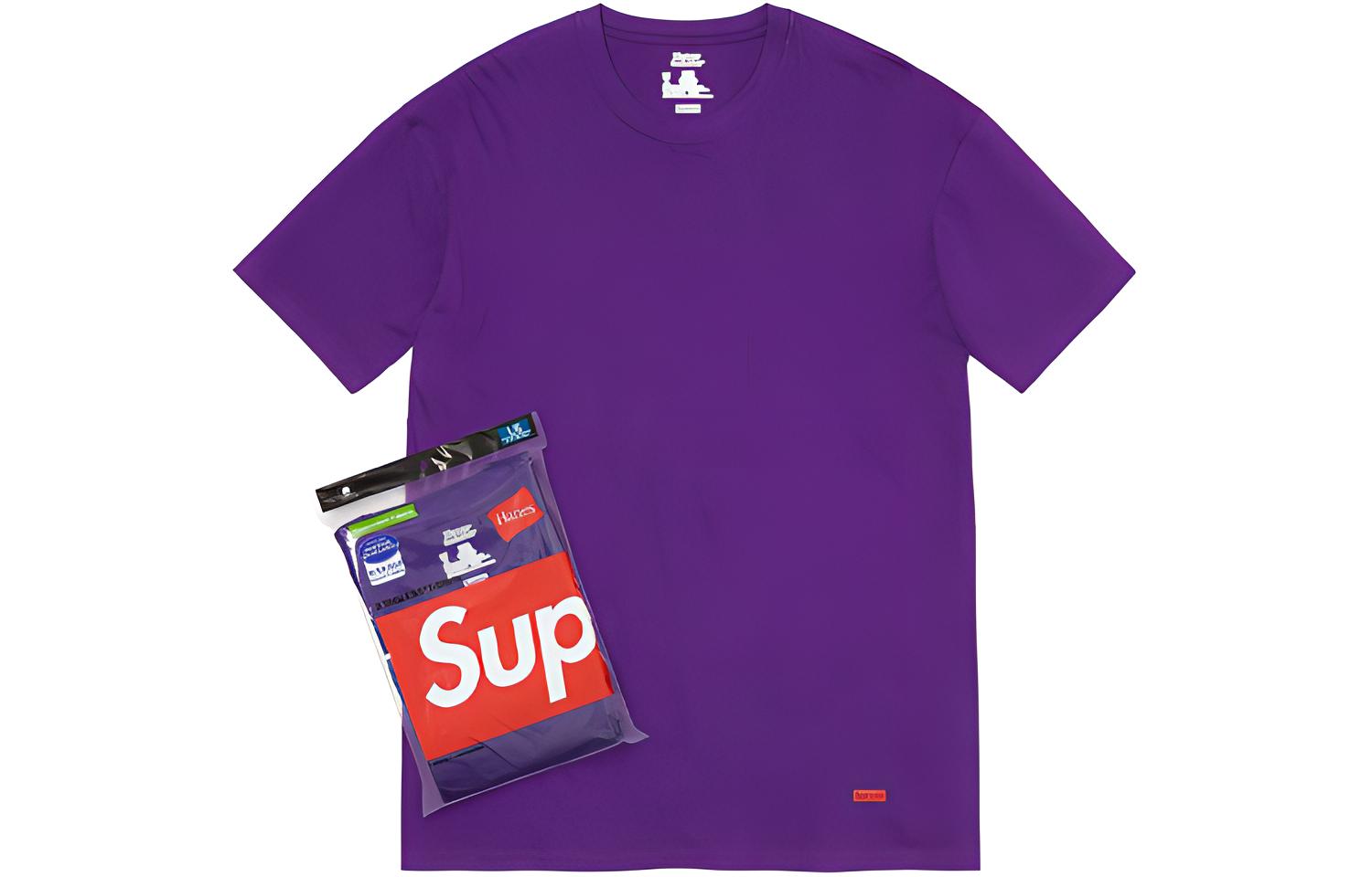 Supreme Hanes Tagless Tees 2 Pack
