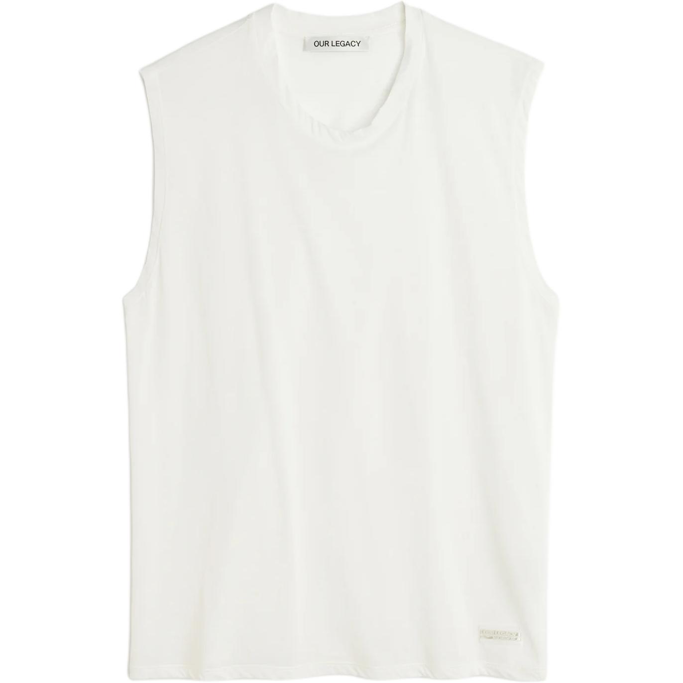 Мужская майка OUR LEGACY Vest (белая)