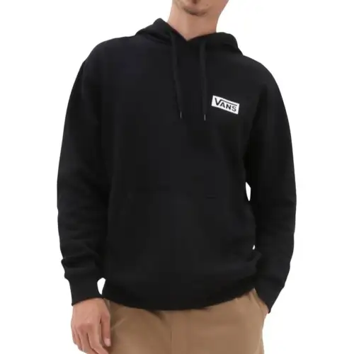 Vans Sweatshirts Men's Black Hooded Moderate