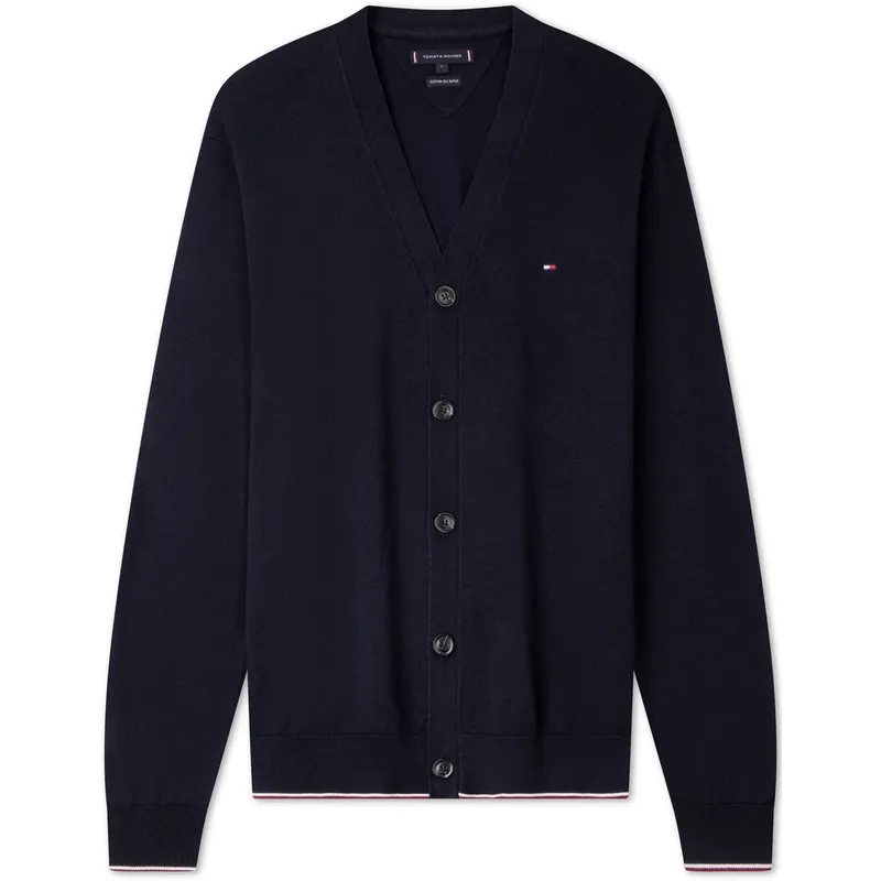 Tommy Hilfiger Knitwear Men's V-neck Moderate Straight Fit