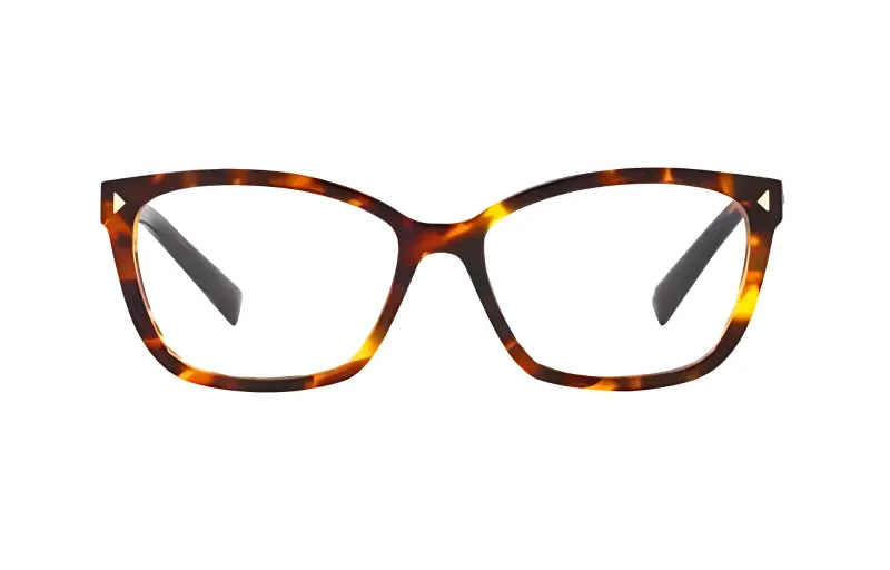 Prada tortoiseshell-effect square-frame glasses