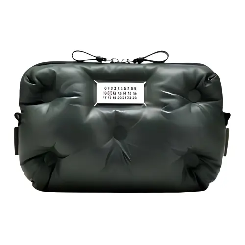 Maison Margiela Leather Cloud Bag, Pillow Bag, Crossbody Bag, Shoulder Bag Unisex Green