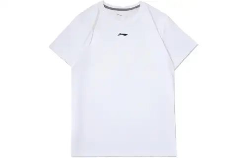 Li Ning Sports Life Collection T Shirt Men's Standard White