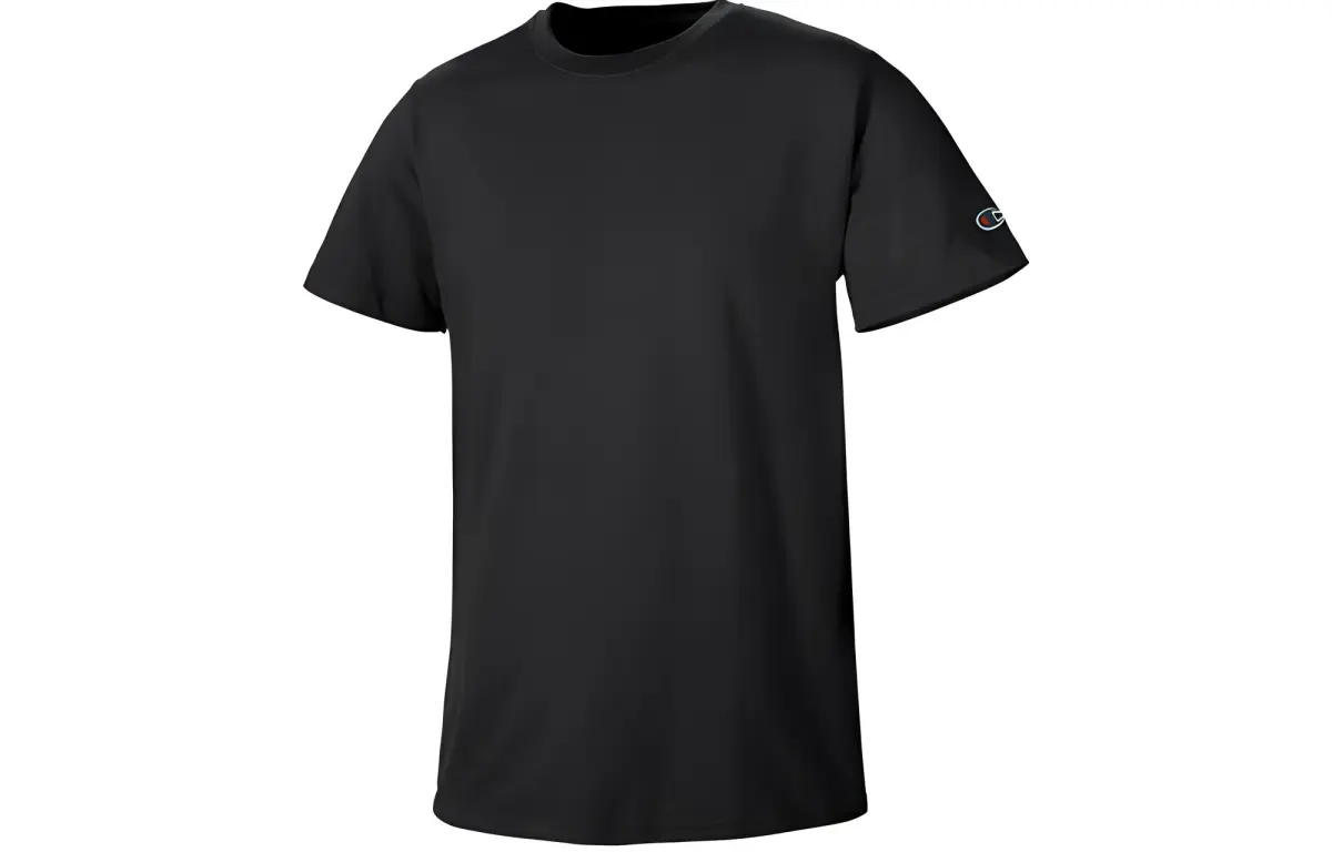 Champion Straight Fit T Shirt Men's Black