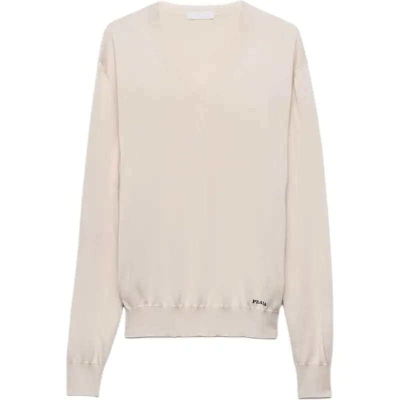 PRADA SS25 Knitwear Men's Beige