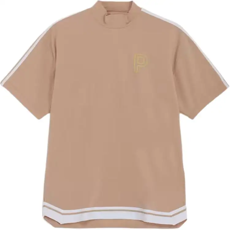 PUMA Drop Shoulder Sleeve T Shirt Men's Light Brown