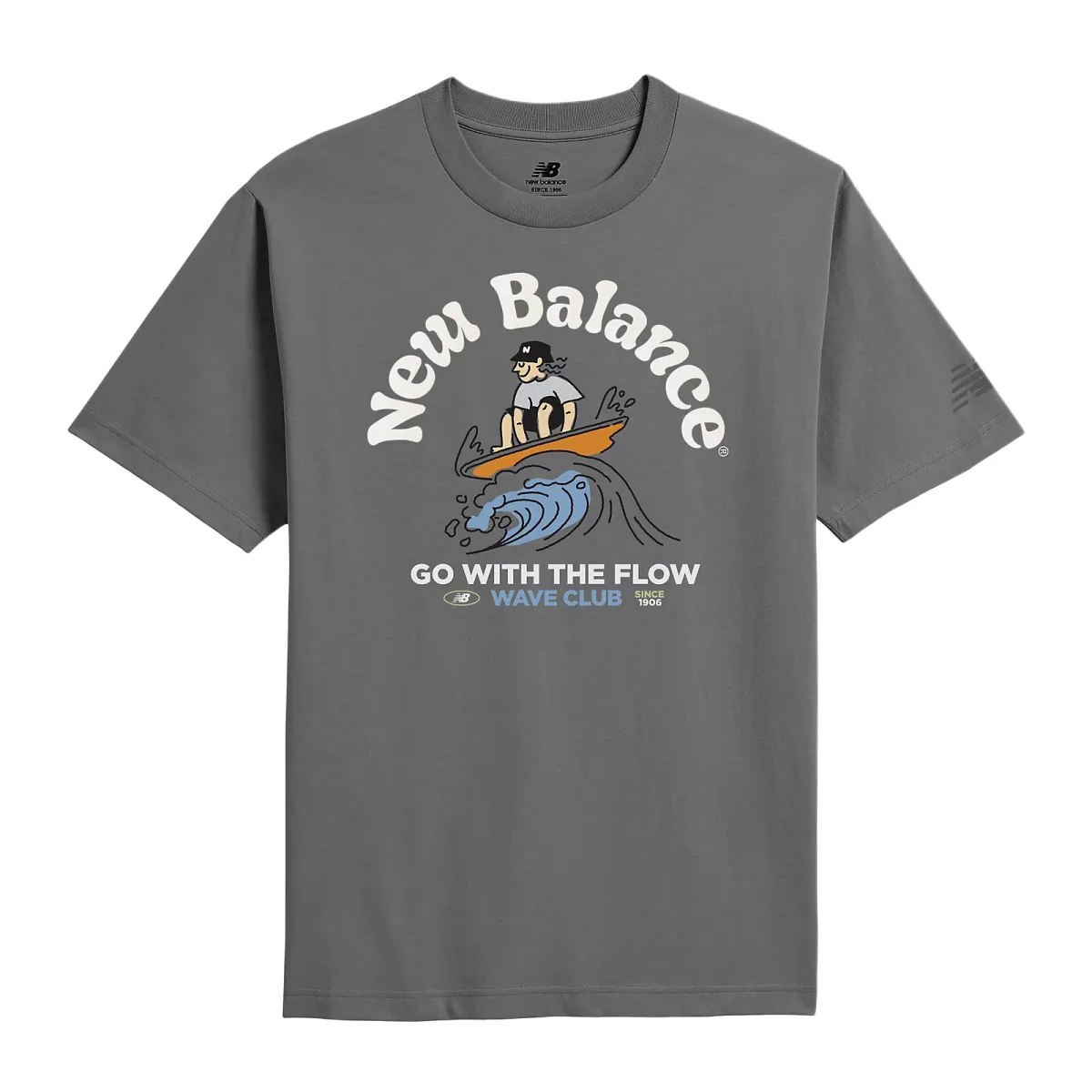New Balance SS25 Big Wave T Shirt Men's Castle Rock