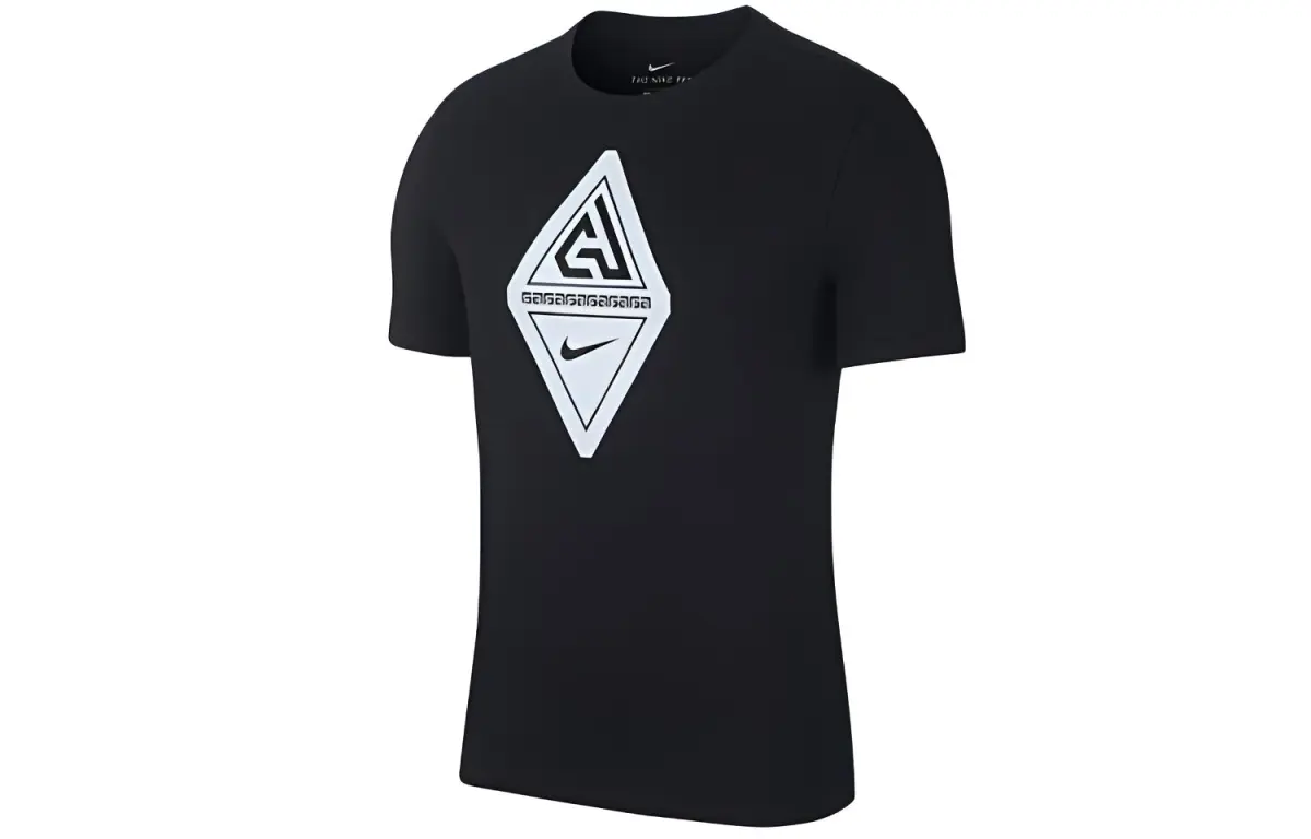 Nike T-Shirts Men's Crew Neck Moderate Straight Fit