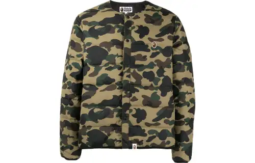 A BATHING APE Jackets Men's Crew Neck Thickened Other