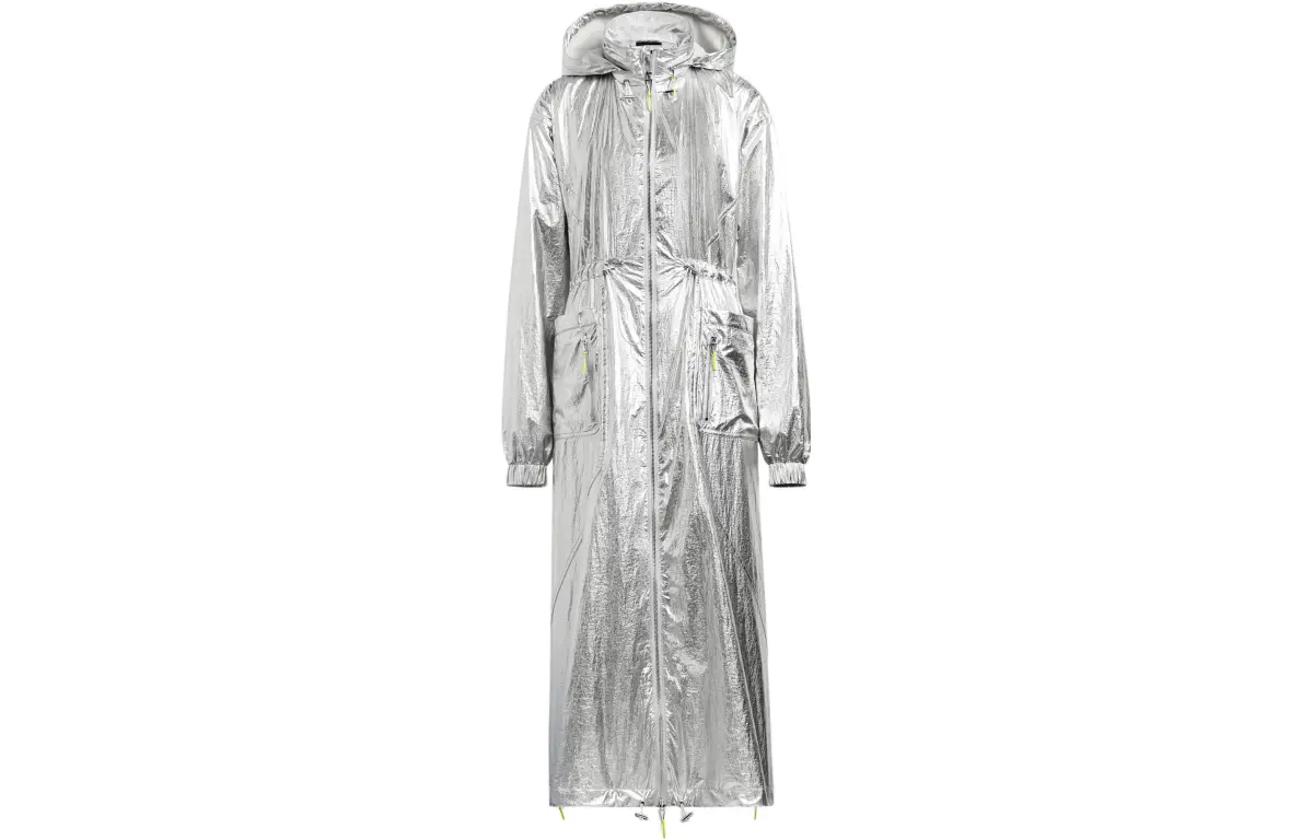 Adidas Originals IVY PARK Jackets Unisex Silver Moderate