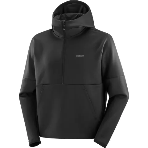 SALOMON SHAKE HZ HOODED SWEATER Sweatshirt Men's Pitch Black