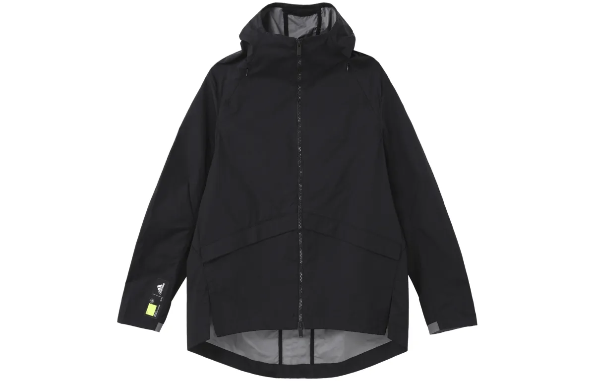 Adidas Jackets Men's Black Hooded Moderate Other