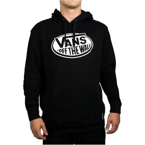 Vans Sweatshirts Men's Black Hooded Moderate