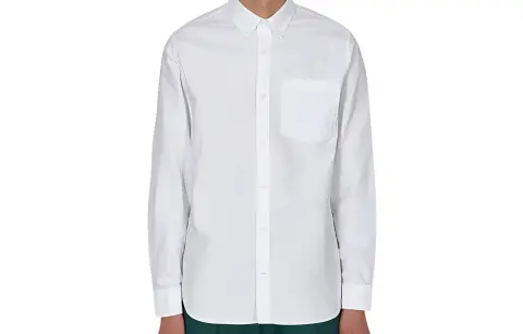 Carhartt WIP Shirts Men's White Lapel Moderate