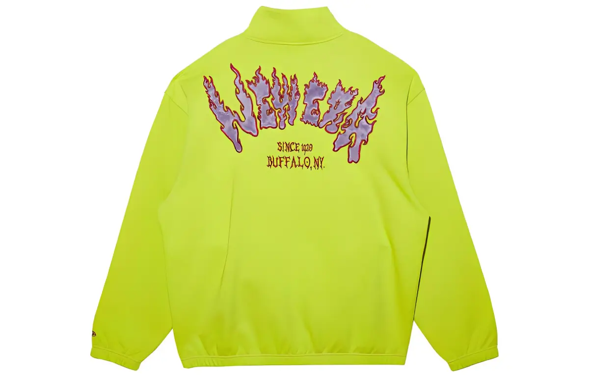 New Era Sweatshirt Unisex Neon Green