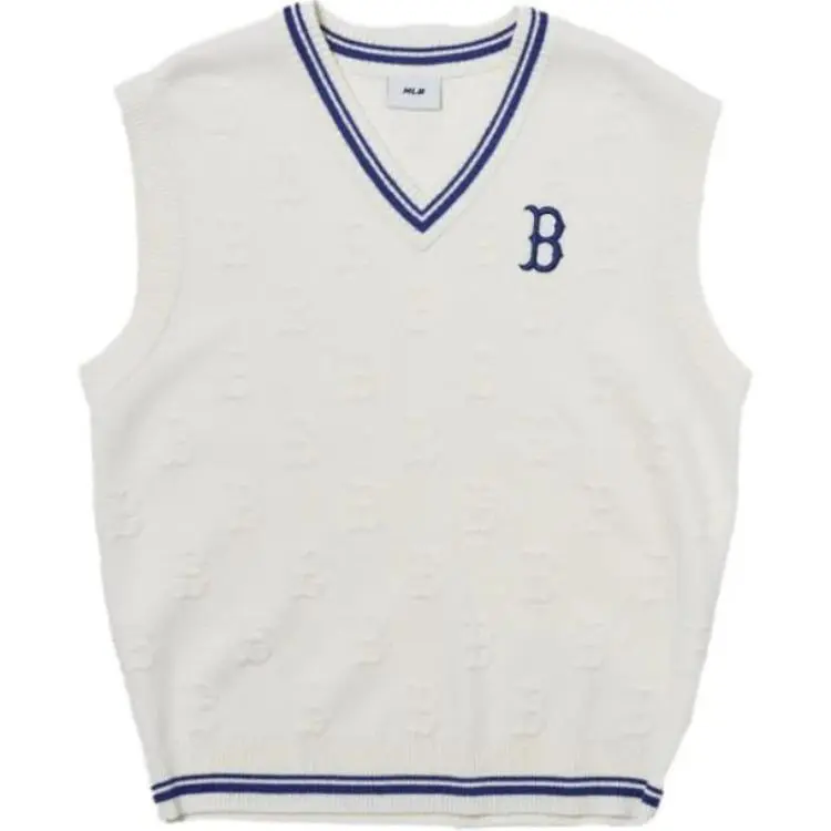 MLB Boston Red Sox Tank Top Unisex Dark Cream