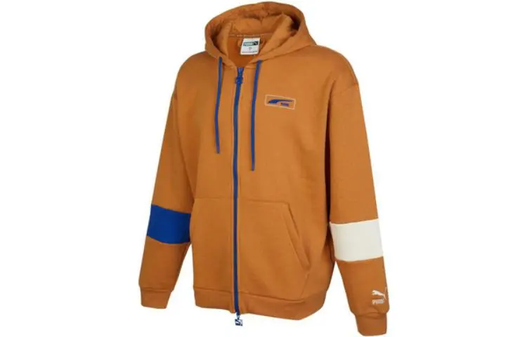 PUMA Jackets Unisex Yellow Hooded Moderate Other