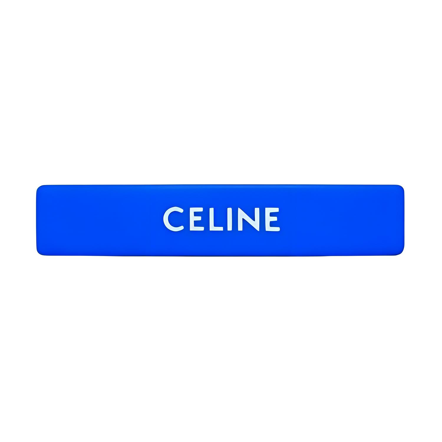 Женская заколка CELINE (синяя)