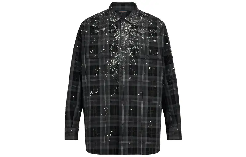 LOUIS VUITTON Shirt Men's Dark Gray